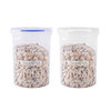 Cross-Border Sealed Plastic Box Storage Jar Transparent Dried Fruit Storage Jar Sealed Jar Kitchen Moisture-Proof Grain Jar