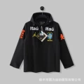 Hooded airman black brazilian european size