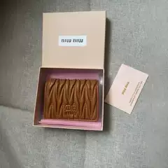 Miu miu Wallet Matelassé