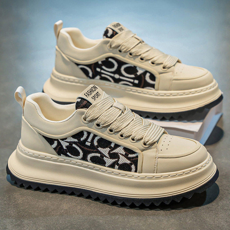 Men's shoes fashionable versatile comfortable soft sole low-top sneakers ethnic style embroidered casual shoes