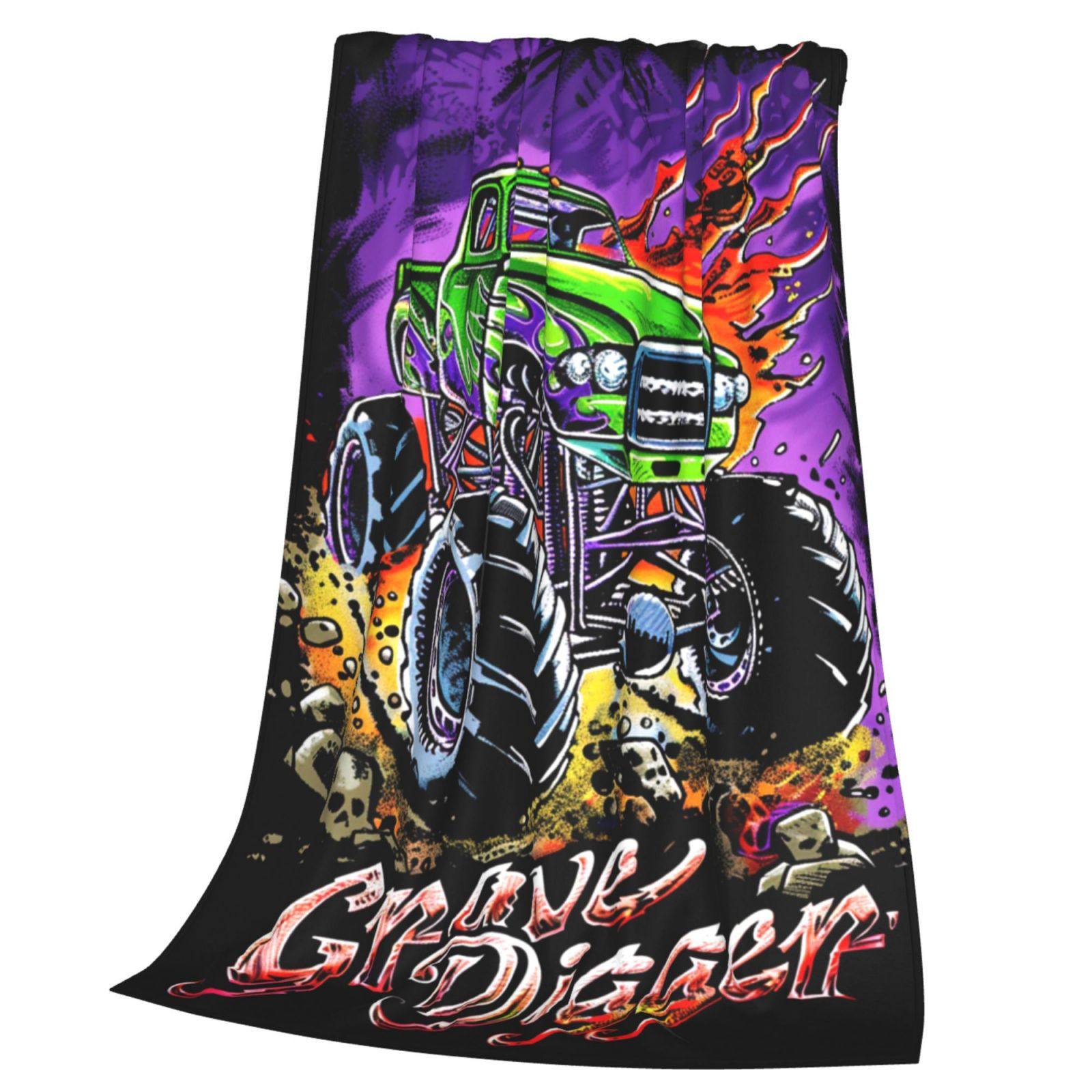 Cross-Border Digital Printed Flannel Blanket, Room Blanket, Office Nap Gift, Warm, European and American Style, Super Soft