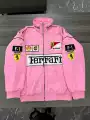 Pink french style (embroidered, cotton-padded)