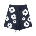 Foam navy blue shorts [white garland]