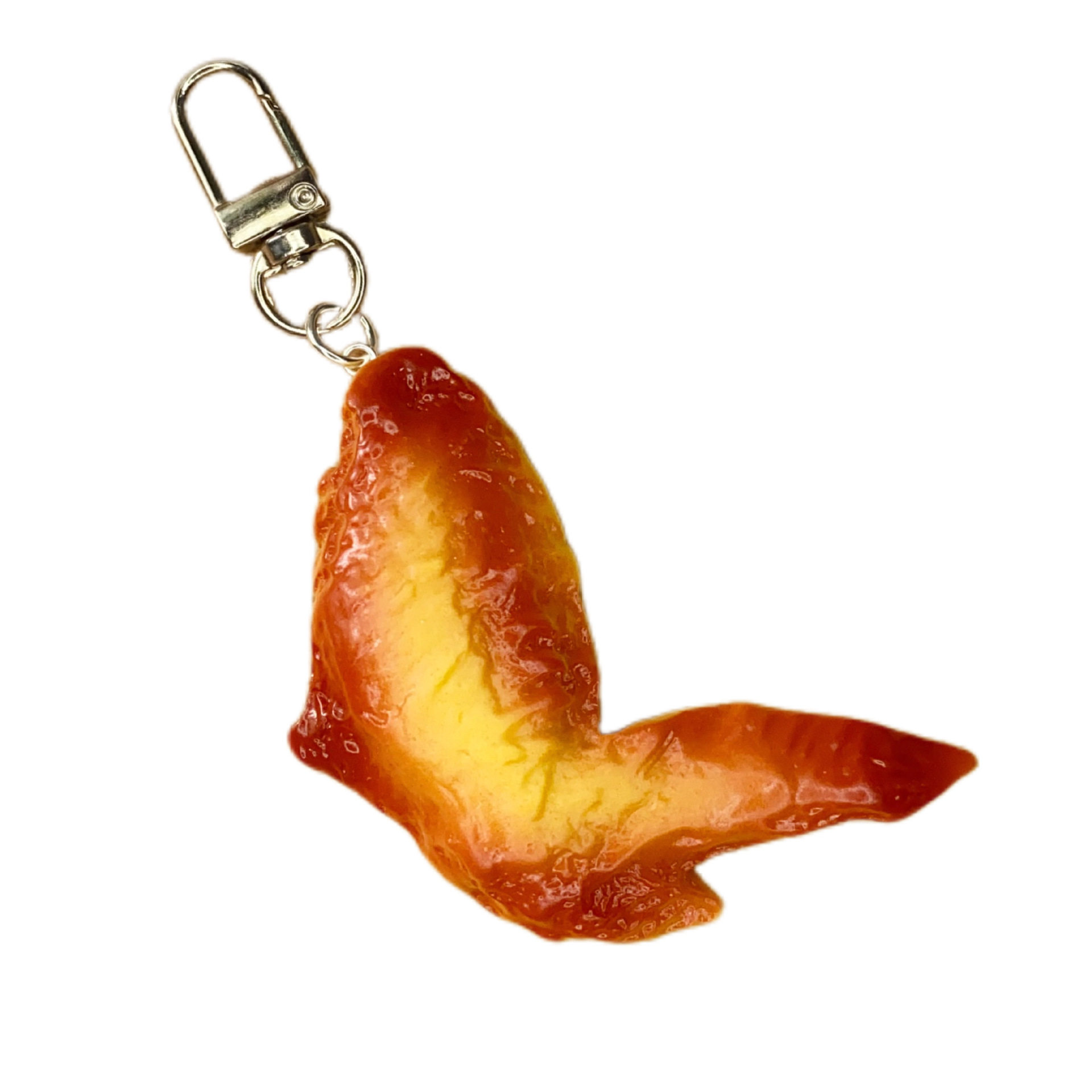 Simulated Meat Keychain Fried Chicken Barbecue Oden Food Toy Pendant Chicken Wings Ribs Food Model Bag Pendant