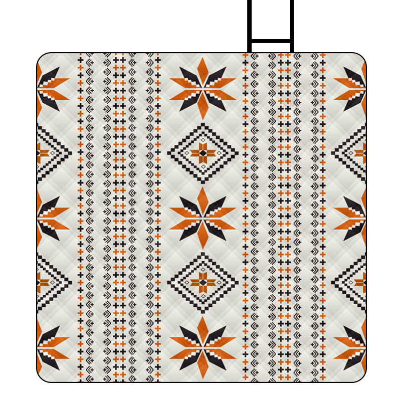 3X 4m Enlarged and Thickeneded Outdoor Moisture-Proof Mat Mountain Camping Picnic Mat Camping Mat Beach Waterproof Non-Stick Grass