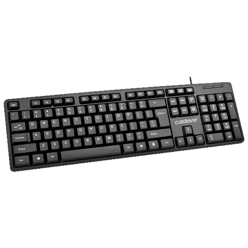 Kaidiwei 630 keyboard wired keyboard wholesale computer home business office USB square Keyboard USB interface