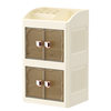 Cross-Border High-End Desktop Storage Box Foldable Multi-Layer Organizer Box Lipstick Cosmetics Storage Box Skin Care Products