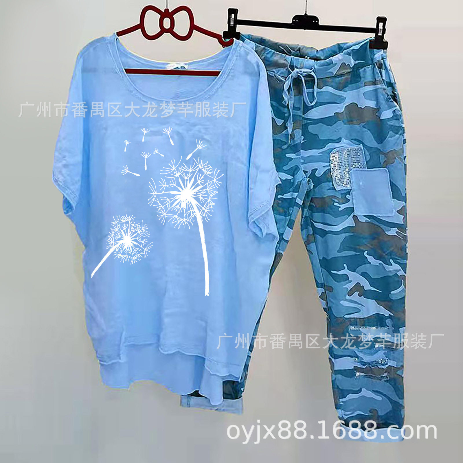 One piece made Amazon popular 2023 Summer European and American new foreign trade women's clothing Western style two-piece fashion suit