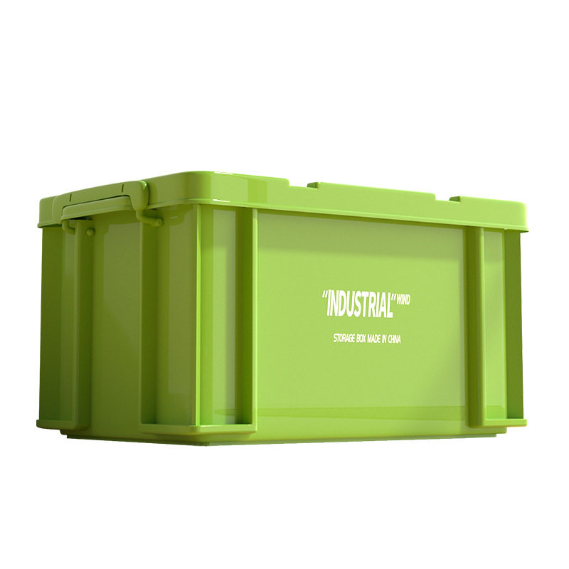 Duopai Industrial Style Box Outdoor Storage Box Simple Bedside Table Plastic Box Camping Style Outdoor Car Backup Storage