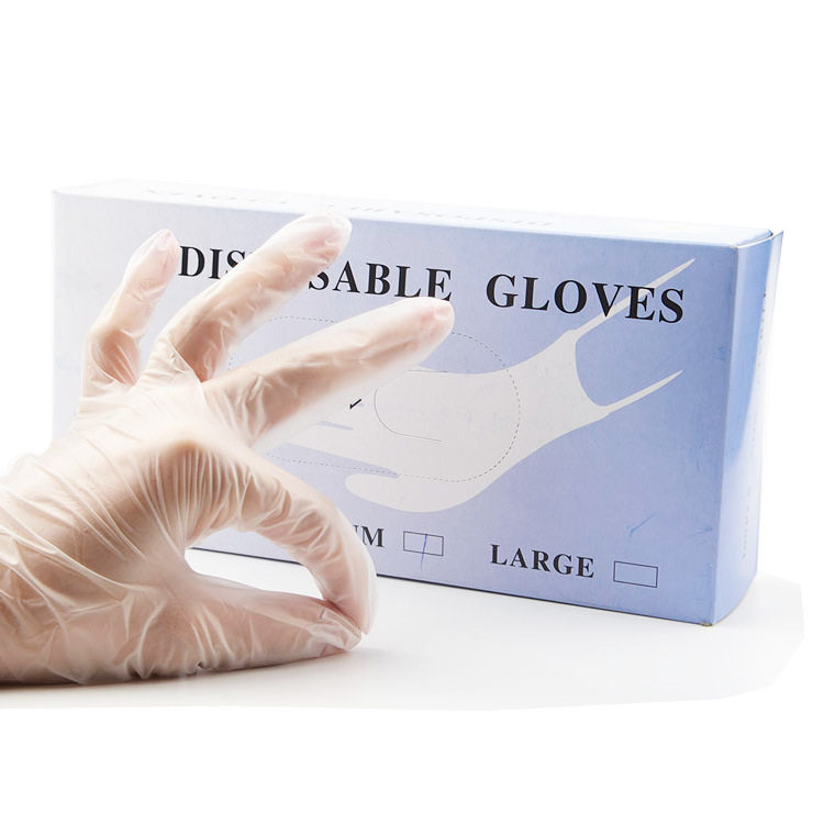 Tattoo Beauty Gloves Disposable Pvc Finger Gloves Bleaching Lip Lines Eyebrow Tattoo Small and Medium Size Gloves Beauty Salon Cross-Border