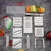 Newly upgraded 7 blades can be exchanged for multifunctional vegetable cutter set vegetable and fruit shredded sliced potato peeling grater