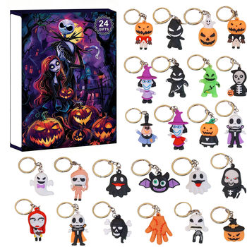 Cross-Border Independent Station 2025 New Product Acrylic Pendant Christmas Countdown Blind Box Christmas Tree Decoration