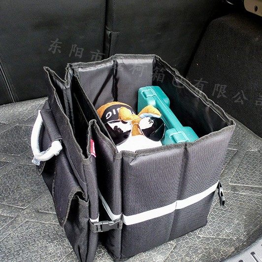 Factory Direct Sales Oxford Cloth Car Folding Storage Box Lightweight Cross-Border Hot-Selling New Multifunctional Miscellaneous Storage Box