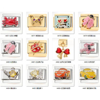 European New Purple Creative Elastic Module Bracelet Insect Mcqueen Holiday Style Elastic Bracelet for Men and Women Couples