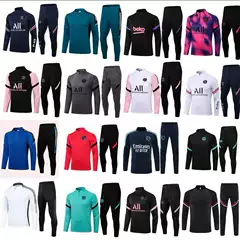 Barcelona, Atletico Madrid, Real Madrid, Arsenal, Inter Milan Football Jerseys, Long-Sleeved Training Suits, Children's Clothing