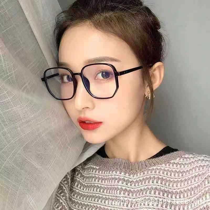 Xiaohongshu recommend anti-blue ray radiation anti-Blue Ray myopia glasses women's glasses frame men's plain myopia wholesale