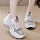 Женская легкая и удобная обувь Daddy shoes, новая дышащая сетчатая обувь ins, трендовая корейская версия универсальной повседневной спортивной обуви для бега. mini 1