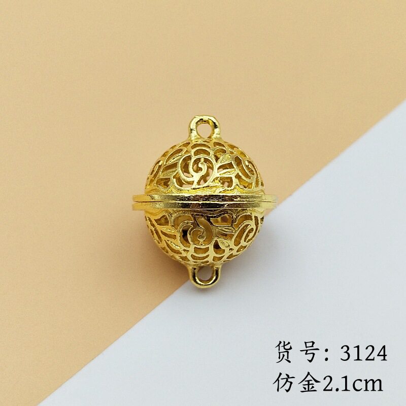 diy饰品镂空合金铃铛花千骨同款宫铃古装汉服挂件配饰吊坠