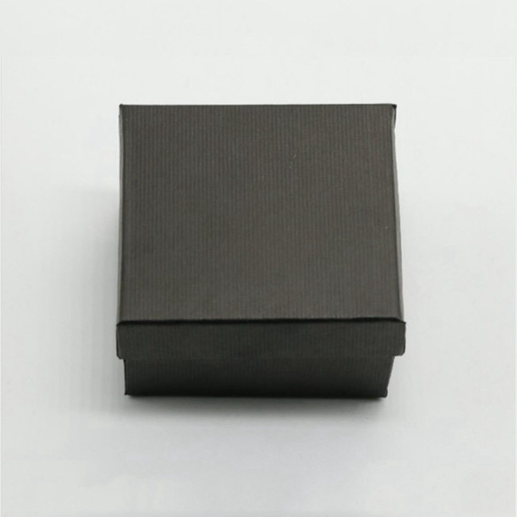 Medium Stripesd Watch Box Paper Watch Box Gift Box Single Jewelry Jewelry Bracelet Display Packaging Storage Watch Box