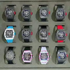 Big Brand C Factory Water Ghost Automatic Machinery Men's Swiss Watch Luminous Carbon Fiber Check Black and Green Log Ditong