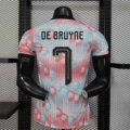 Belgium Away De Bruyne #7 Player Version 2026