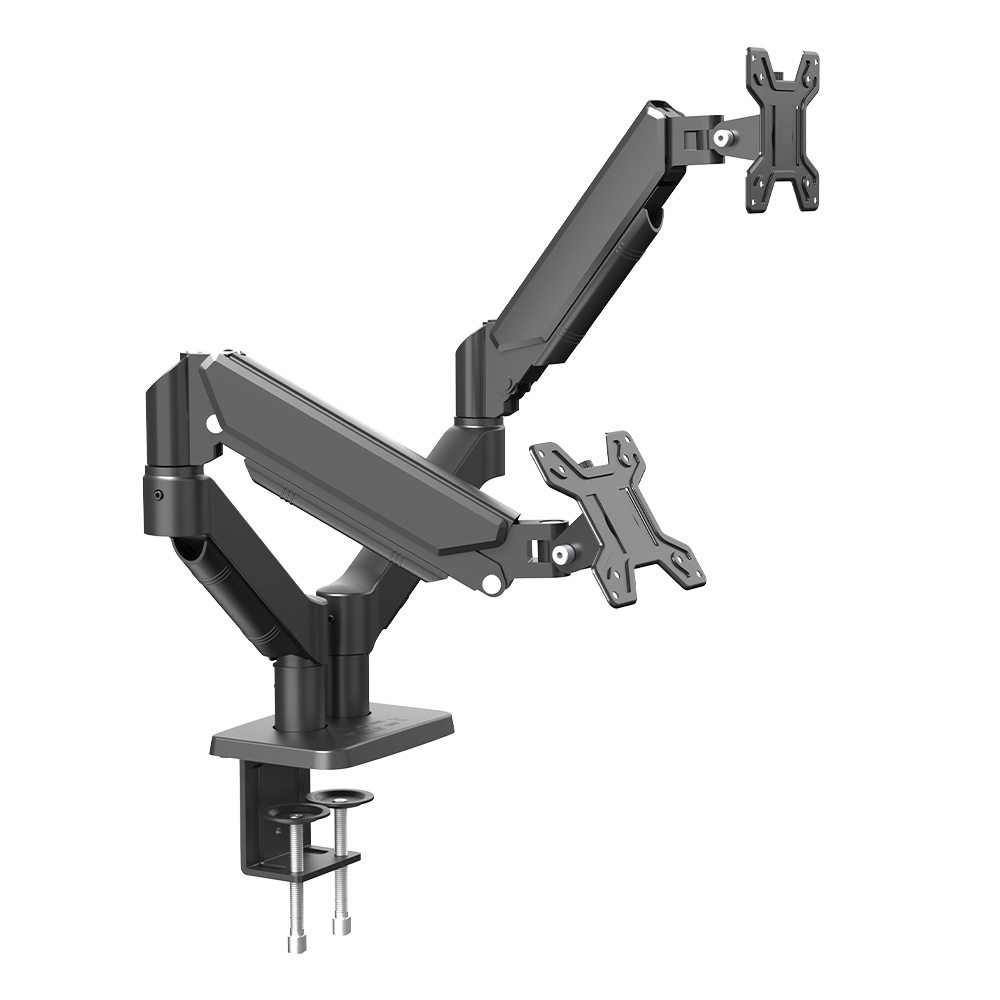 Ke Hao Cross-Border Dedicated Dual-Arm Dual-Screen Monitor Stand Free Hovering Telescopic Computer Stand Can Be Used for Home Office