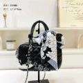 Small black + ribbon