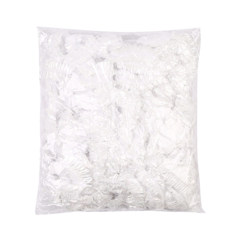 Disposable Plastic Wrap Cover Food Grade Household Kitchen Pe Fresh-Keeping Belt Elastic Mouth Shower Cap Cover Bowl Cover Leftovers