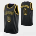 Lakers No. 0 black city