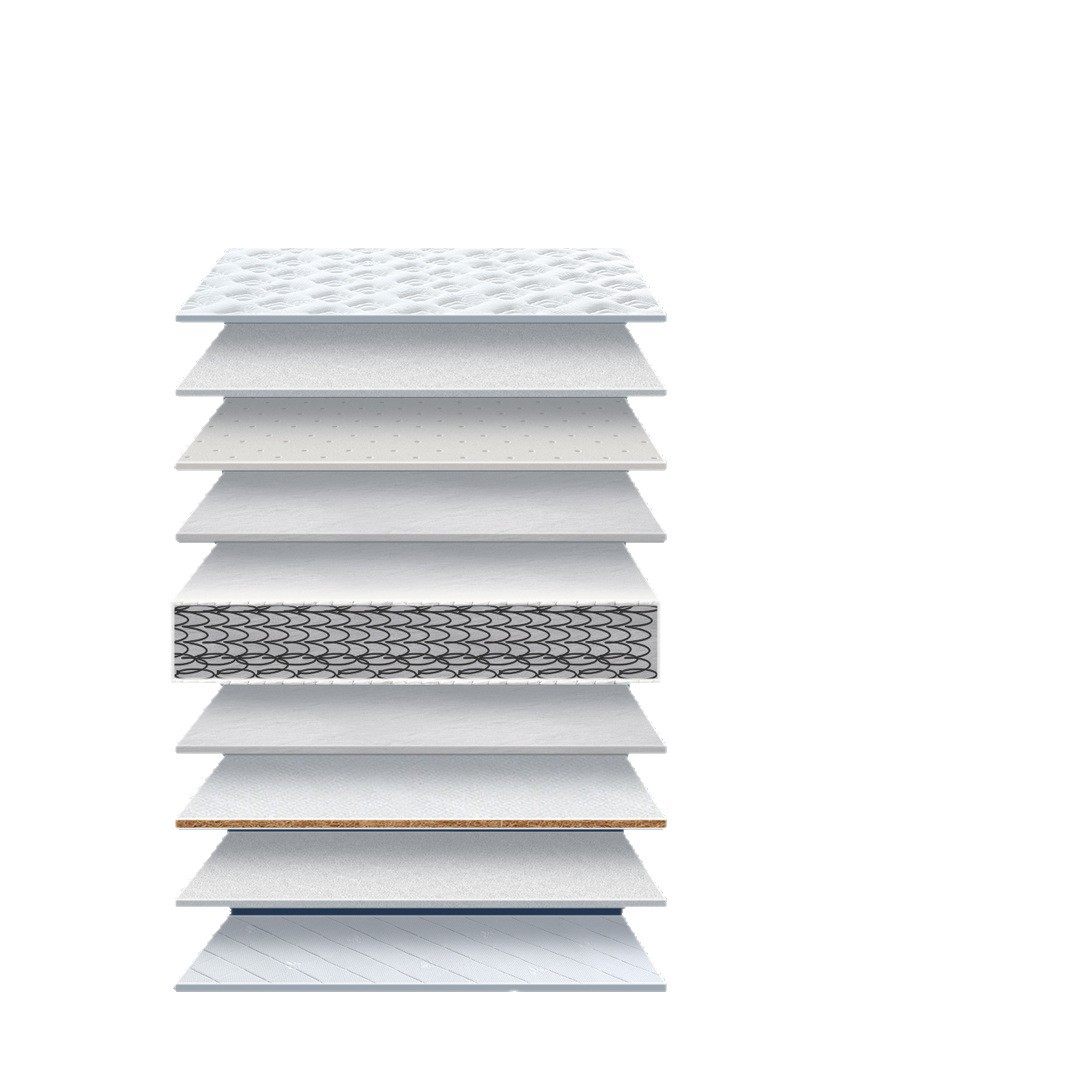 Simmons Spring Mattress Economical Soft and Hard Dual-Use 20cm Thick 1.68m m Latex Coconut Palm Household Natural