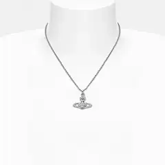 Empress Dowager mayfair flat small Saturn rivet diamond planet necklace diamond temperament clavicle chain wholesale