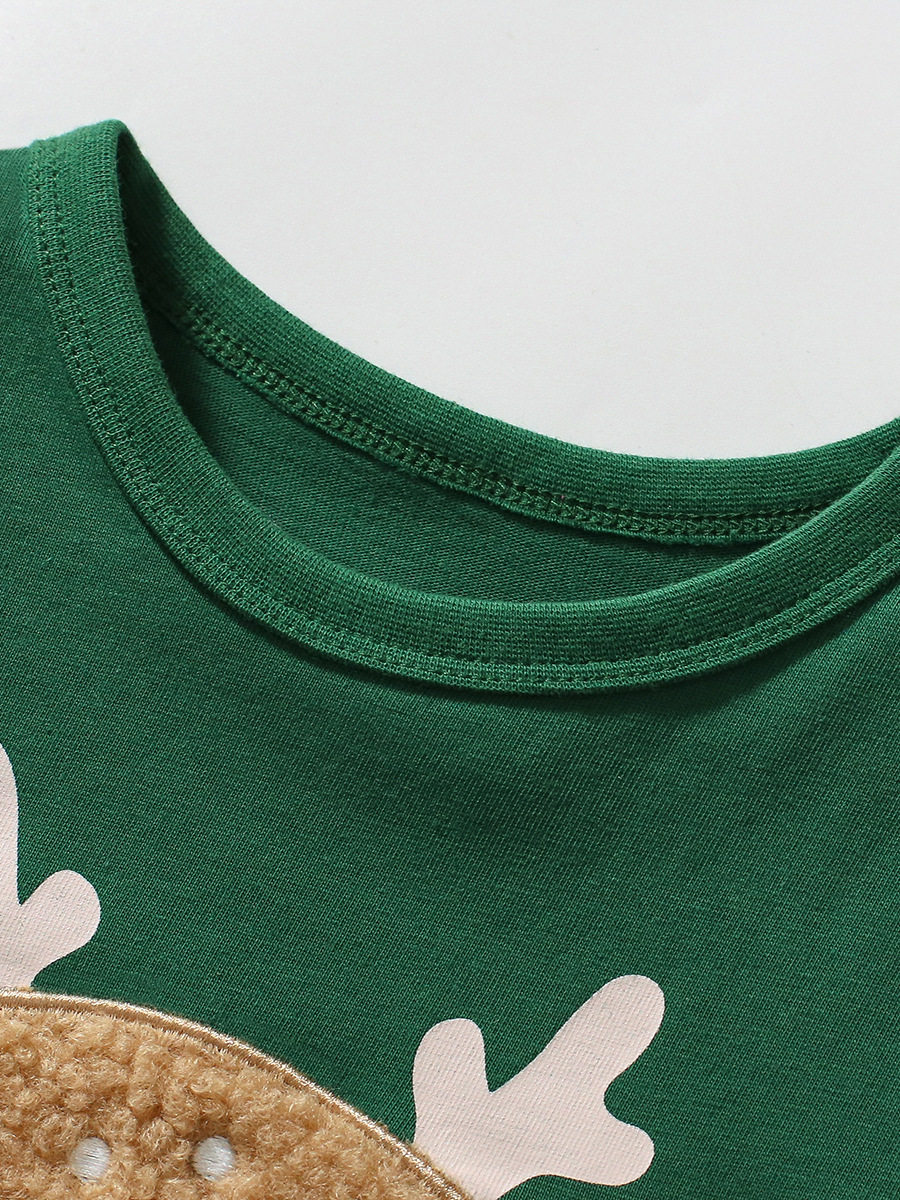 Kids' Summer Animal Print T-Shirt, Comfortable Cotton Top for Girls & Boys