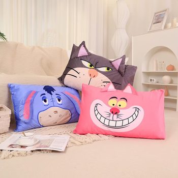Japanese Style Cute Cartoon Embroidered Three-Dimensional Lucifer Donkey Single Pillowcase Student Dormitory Pillowcase Pillowcase Core Pillowcase