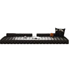 New French Style Simple Accessible Luxury High-End Cat Scratch Leather Sponge Bay Window Mat Window Sill Mat Imitation Leather Removable and Washable Seat Cushion