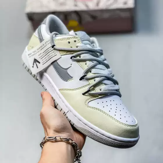 Putian Pure Original Dunk Deconstructed Lace-Up Comfortable Versatile Sneakers for Men and Women, Retro Sports Casual Fashion Commuter Trendy Shoes