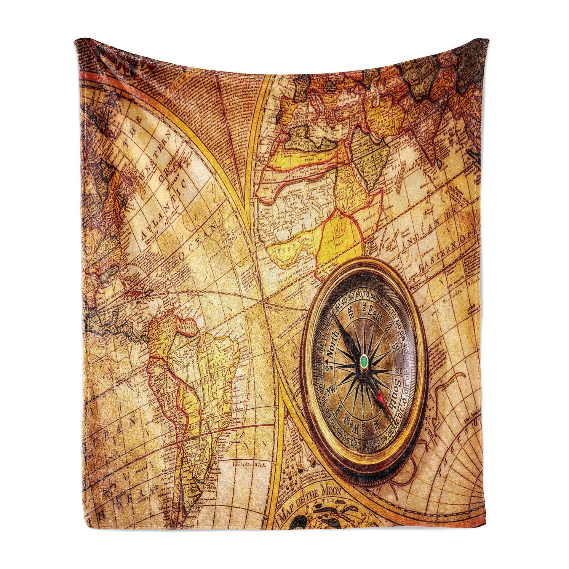 World Map Style Blanket Portable Soft Blanket Bed Flannel Blanket Production Source Factory Direct Supply