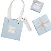 Bow jewelry gift box kraft paper handbag necklace earrings ring gift box a generation of hair