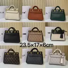GS foreign trade guess home new European and American one-shoulder shopping portable printed solid color large capacity belt decorative tote bag