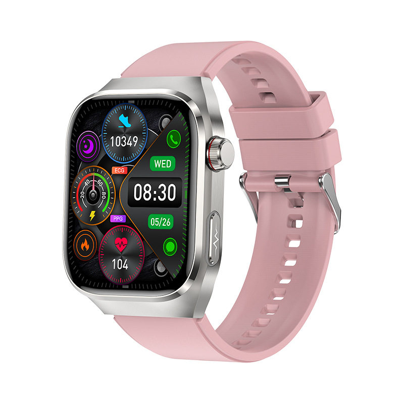 Tk16 Uric Acid, Blood Lipids, Body Temperature, Ecg, Calorie, Sos, Family and Friend Care, Bluetooth Calling, Ai Smart Watch
