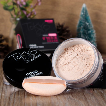 Novo Mineral Watery Skin Friendly Setting Powder Oil Control Matte Loose Powder Affordable and Easy to Use Student Official Flagship Store