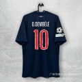 2425 paris home jersey #10 + champions league