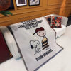 Retro Snoopy Sofa Blanket B&B Decoration Cartoon Sofa Towel American Casual Blanket Sofa Cushion Bedroom Cotton Blanket