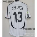 2006 germany home game # 13 ballack patch