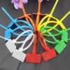 Colorful Nylon Label Cable Ties, Cable Tags, Network Cable Markers, Waterproof Plastic Seals, Cable Ties