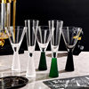 Creative Fish Scale Cup Body Red Wine Cup Elegant Champagne Glass Crystal Glass Club Bar Catering Model Room Table