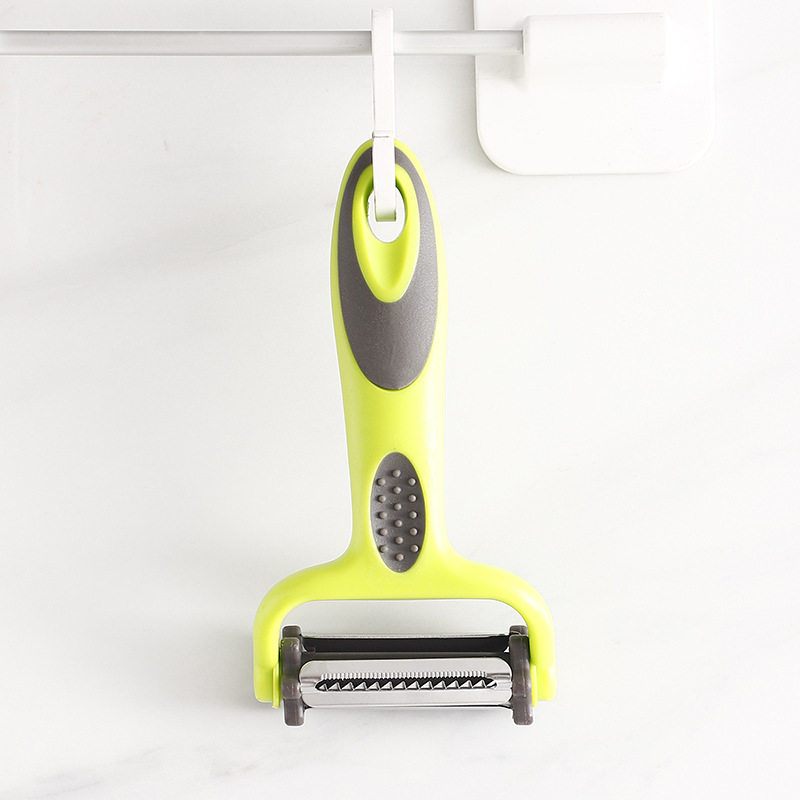 Paring Knife Three-In-One Multifunctional Fruit Knife Card Packaging Apple Scraper Potato Grater Peeler Melon Planer
