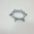 Silver stud bracelet