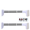 Telescopic Rod, Punch-Free Clothes Drying Rod, Curtain Rod, Bathroom Support Rod, Wardrobe Clothes Hanging Rod, Stainless Steel Retractable Rod