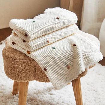 Scandinavian Z Home Simple Multi-Color Office Nap Sofa Blanket Throw Blanket Thread Blanket Korean Air Conditioning Knitted Blanket