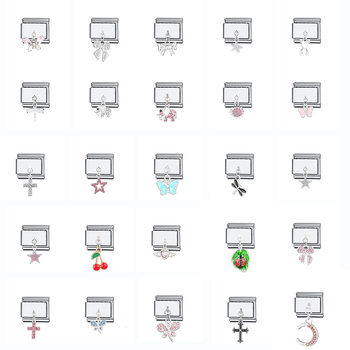 Module a lot of in stock! Cross-border explosions Taobao cute style bracelet DIY Italian module stitching bracelet